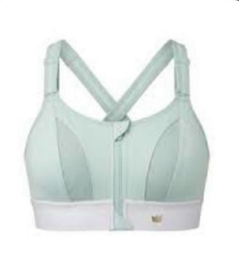 Shefit light blue high impact 6 luxe adjustable bra